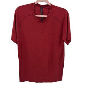 Lululemon Lunar New Year Metal Vent Tech T-Shirt 2.0 Dark Red Mens M